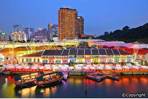 Clarke Quay And Riverside Nightlife In Singapore Welcome
