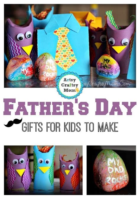 See how much fun homemade father's day gifts from kids can be!? Cute Fathers Day Gifts for kids to make | Fathers day ...
