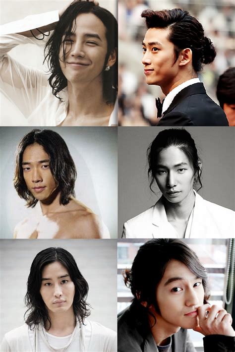 Korean hairstyles for men are always top in the list of men haircuts. 11 Hot K-drama stars rocking long hair | Long hair styles ...