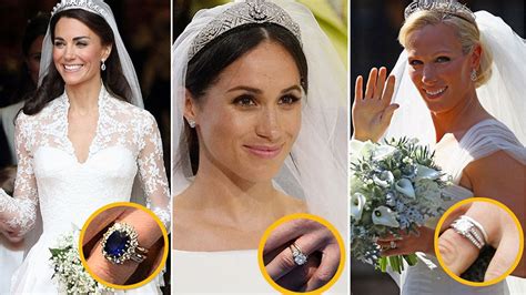 Royal Wedding Rings The Symbolic Royal Jewels Worn By Meghan Markle