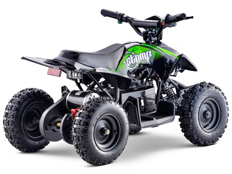 Atv is the oldest russian private tv company. Stomp AC/DC Electric ATV Neon Green Electric Quad - Cycle ...