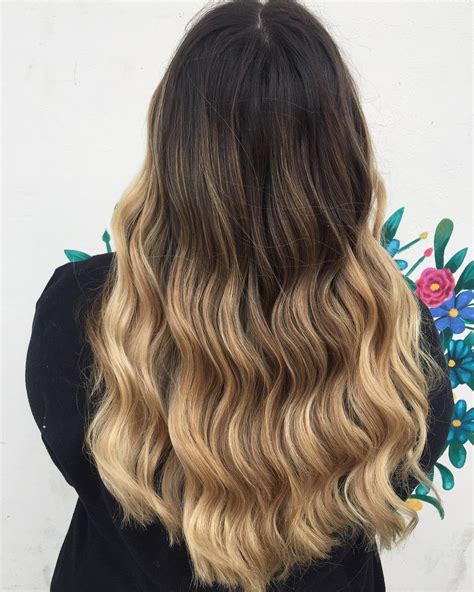 HQ Images Blonde Dip Dye On Black Hair Cool Two Tone Hair Ideas For Short Medium And Long