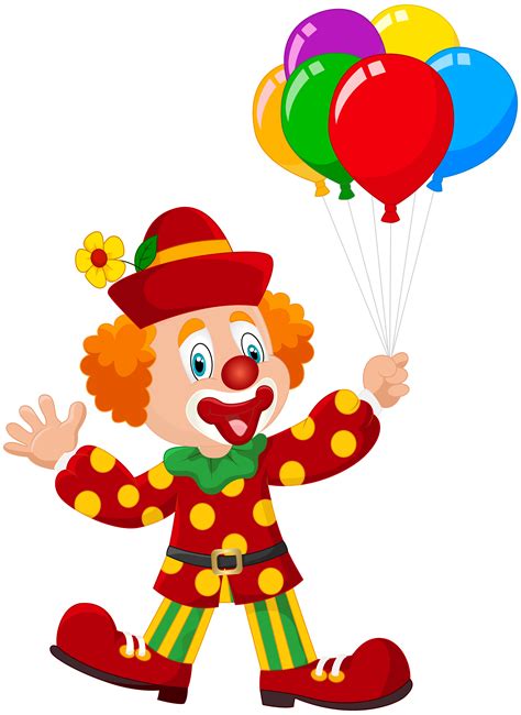 Clown With Balloons Clipart 16 Free Cliparts Download Images On