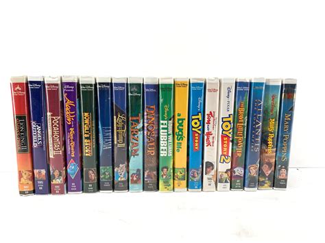 Disney Vhs Lot 19