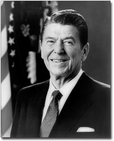 President Ronald Reagan Official Portrait 11x14 Silver Halide Photo