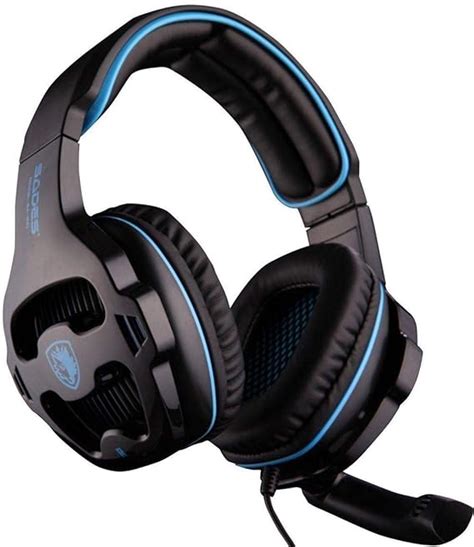 Sades Sa 810 Multi Platform Ps4 Gaming Headset Wired Over Ear