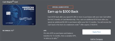 American Express Launches Cash Magnet Card 300 Sign Up Bonus And 15
