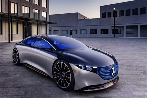 Mercedes Benz Vision Eqs Rethinks The S Class As All Electric