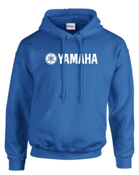 Royal Blue Yamaha Racing Hoodie Sweatshirt