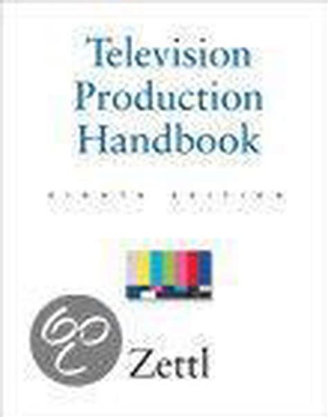 Television Production Handbook Herbert Zettl 9780534563776 Boeken