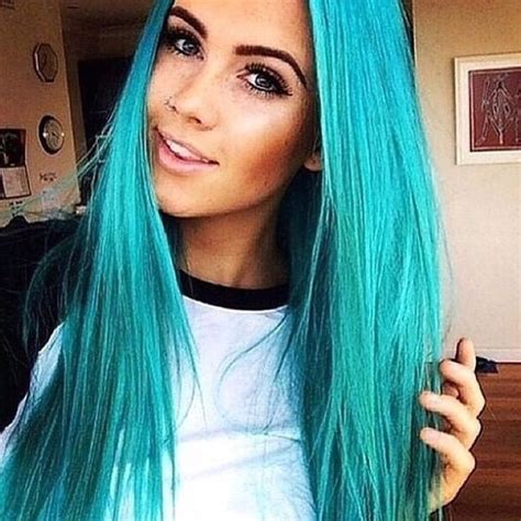 Want Colorful Hair This Is Your Ideal Shade Turquoise Hair Color