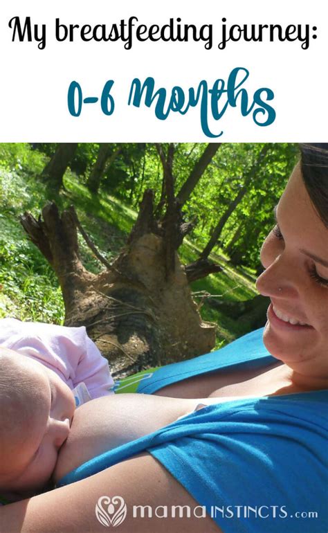 My Breastfeeding Journey Months Mama Instincts
