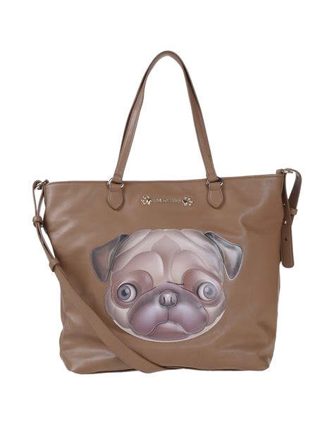 Lyst Love Moschino Handbag In Brown
