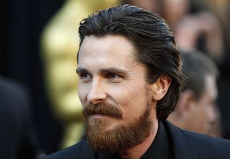 Christian Bale Kurzer Vollbart Schnurrbart Dünnes Haar Christian Bale