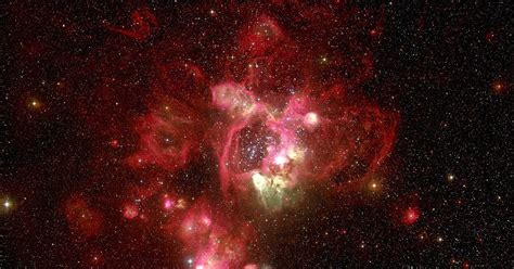 H Ii Region N44 In The Large Magellanic Cloud Earth Blog