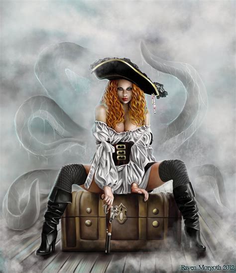 redhead pirate female pirate woman pirate art pirate tattoo