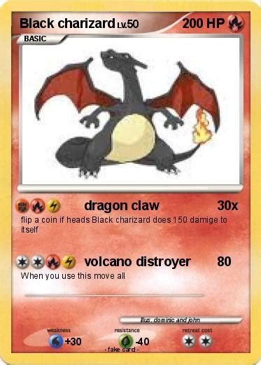 Great selection of mtg singles. Pokémon Black charizard 17 17 - dragon claw - My Pokemon Card