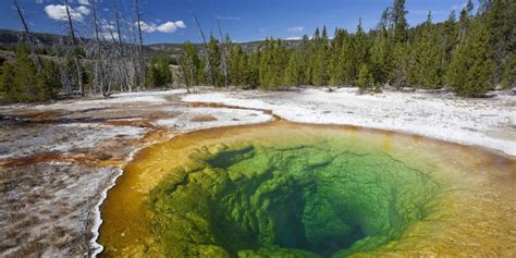 Yellowstone National Park Wyoming United States Found The World