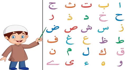 Chanson Des Lettres De Lalphabet Arabe Youtube