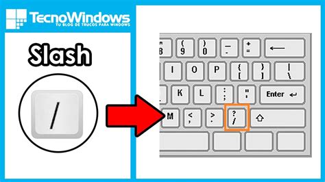 🔕 Qué Es La Tecla Slash Y Cómo Hacer Slash Invertida Youtube