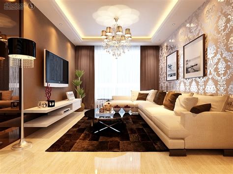luxury japanese living room furniture  tv  house decoration