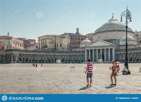 Historic Center Of Naples Italy Editorial Image Image Of Cityscape