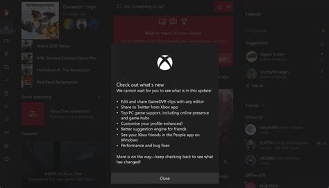Xbox App Receives Major Update On Windows 10 Adds