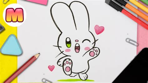 Como Dibujar Un Conejo Kawaii Paso A Paso Dibujos Kawaii Fáciles