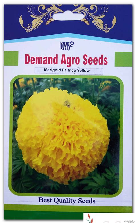 Naiks Inca Yellow Marigold Seed 10 Gm