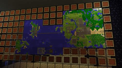 Minecraft How Do I Create A Wall Of Maps With Item Frames Arqade