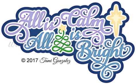 All Is Calm Title Calligraphy Clipart Full Size Clipart 625551