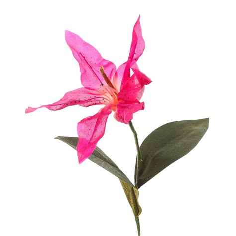 University of arkansas' gardens are truly remarkable. Hot Pink Artificial Lily Stem - Spring + Summer Flowers ...