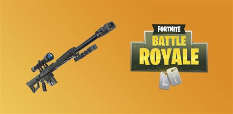 Heavy Sniper Rifle Officially Confirmed For Fortnite Battle Royale