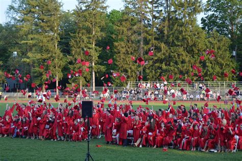 Wellesley High School Class Of 2016 Shows Class At Commencement The