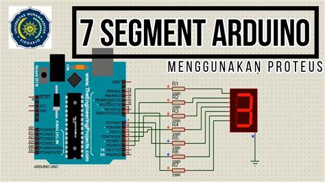 Seven Segment Display To Arduino In Proteus Arduino P