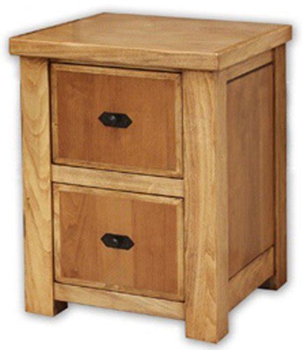 Rustic Lodge Two Drawer File Cabinet, Rustic File Cabinet