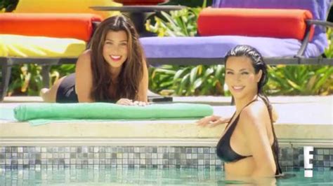 the kardashian sisters show bikini bods in kourtney and kim take miami promo