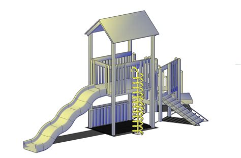 Playground Design Plan Detail Dwg File Cadbull