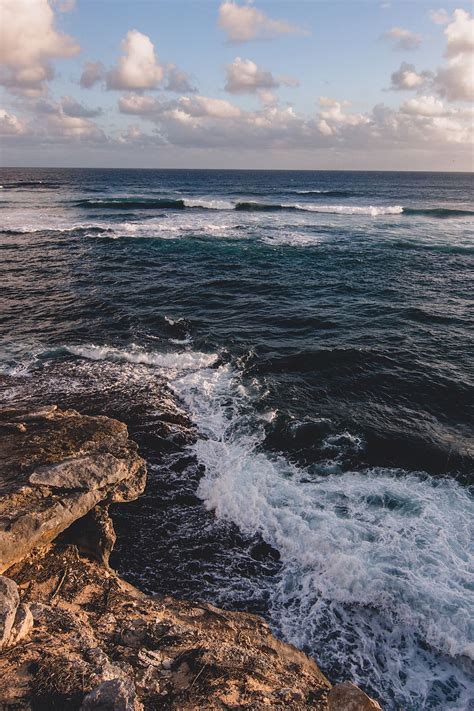 Hd Wallpaper Hawaii United States Cliffside Ocean View Wave Waves