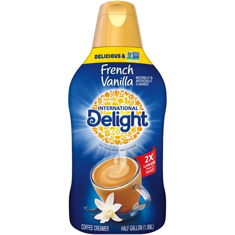 International Delight French Vanilla Coffee Creamer Half Gallon