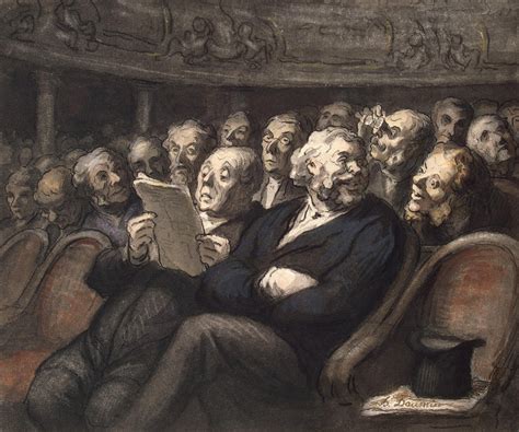 Intermission At The Comedie Francaise Honore Daumier Endless Paintings