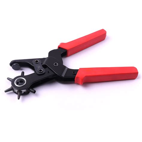 High quality hole punch tool. Professional Punch Tool Heavy Duty Leather Hole Pliers ...