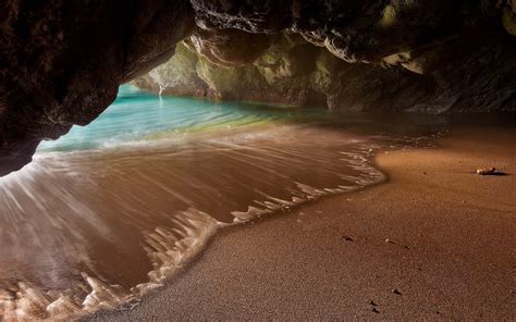 Rock Formation Eroded Land Sand Day Nature Sea Rock Scenics