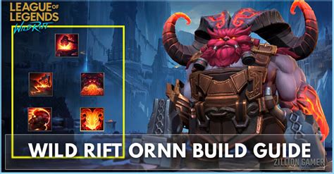 Wild Rift Ornn Build Patch 43 Items Runes And Abilities
