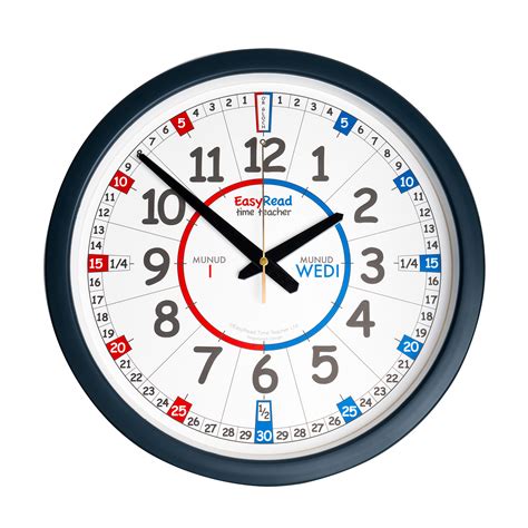 35cm Classroom Clocks Easyread Time Teacher