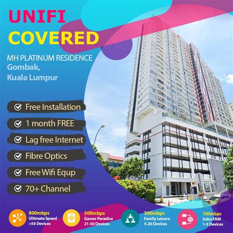 So far, is there any page can i visit to check the status of coverage for unifi fiber? Unifi Gombak Coverage : MH Platinum Residence, Gombak ...