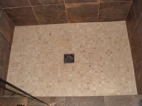 Travertine Stone Tile Mosaic Shower Floor Shower Floor Travertine Stone