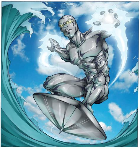 Silver Surfer By Catherinesteuer On Deviantart