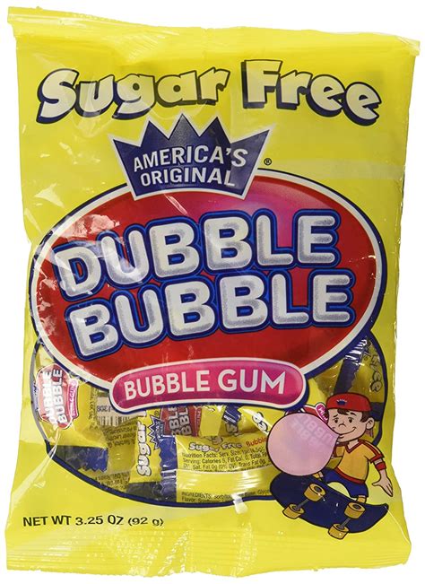 Dubble Bubble Sugar Free Gum 325 Oz