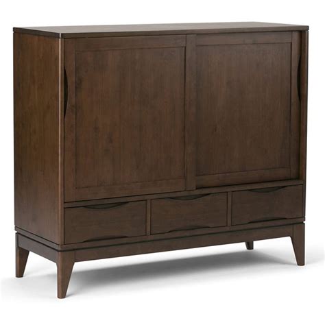 These lcd media cabinets come with smart display features. Harper SOLID WOOD 48 inch Wide Mid Century Modern Medium ...
